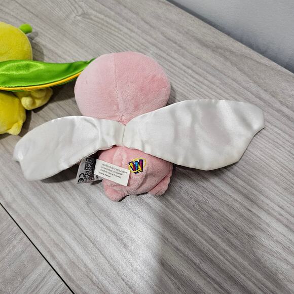 Ganz Zool Zana Peeking Giggly Zum Plush Pink Green Yellow Flying Wings - Picture 4 of 6